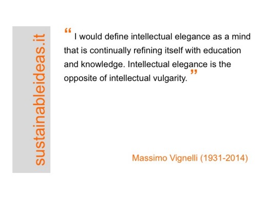 Tribute To Massimo Vignelli